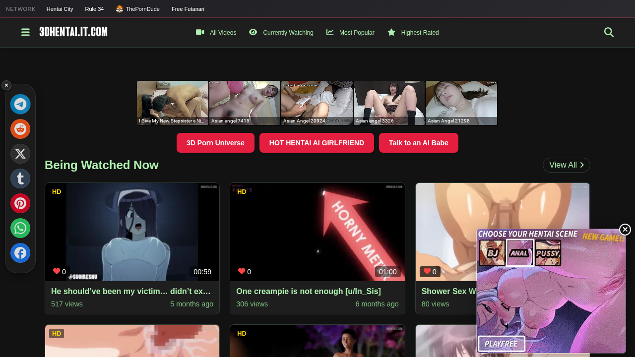 3DHentai.it.com screenshot