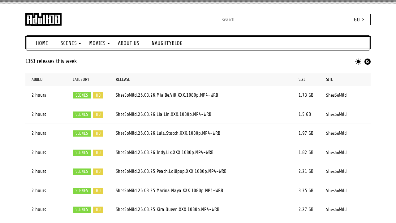AdultDB screenshot