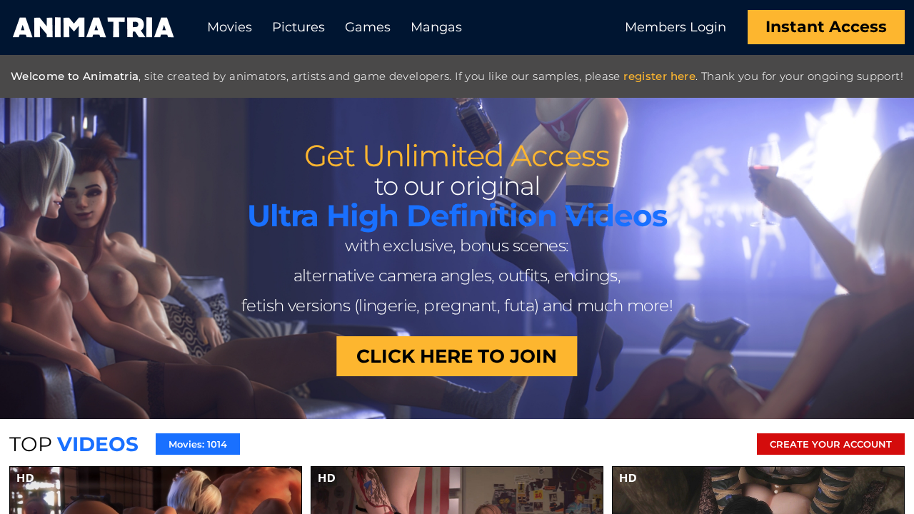 Animatria screenshot