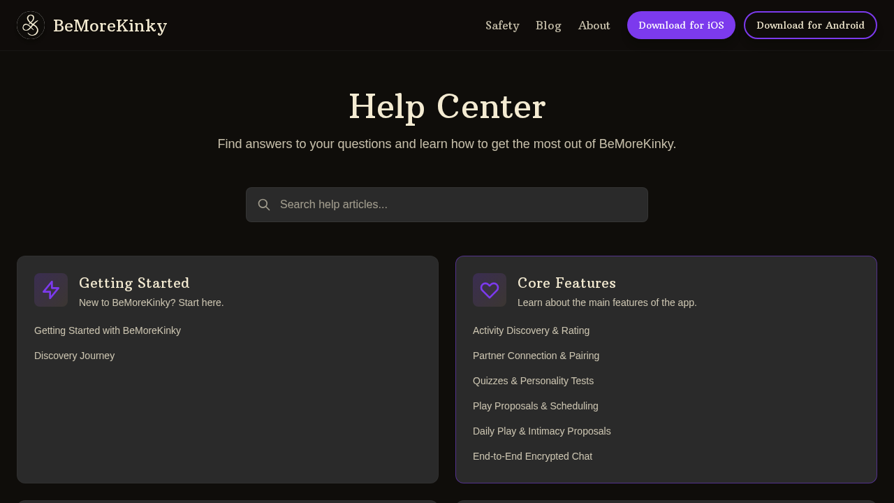 BeMoreKinky screenshot