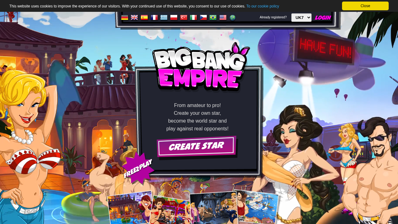 Big Bang Empire screenshot