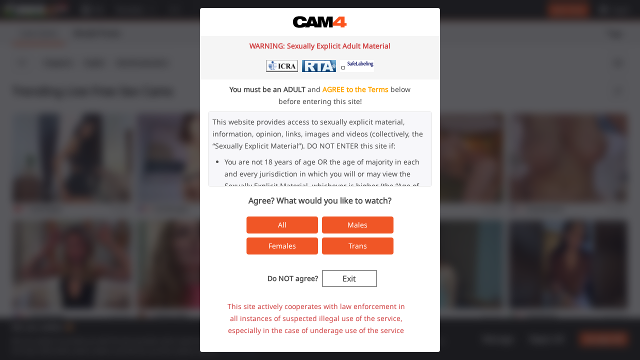 Cam4 screenshot