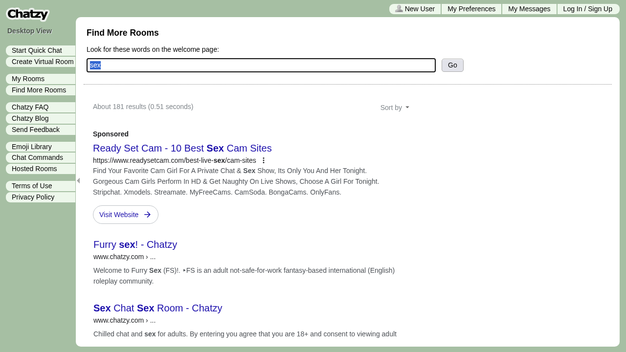 Chatzy screenshot