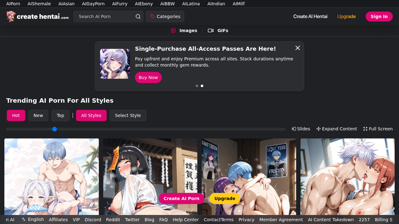 CreateHentai screenshot