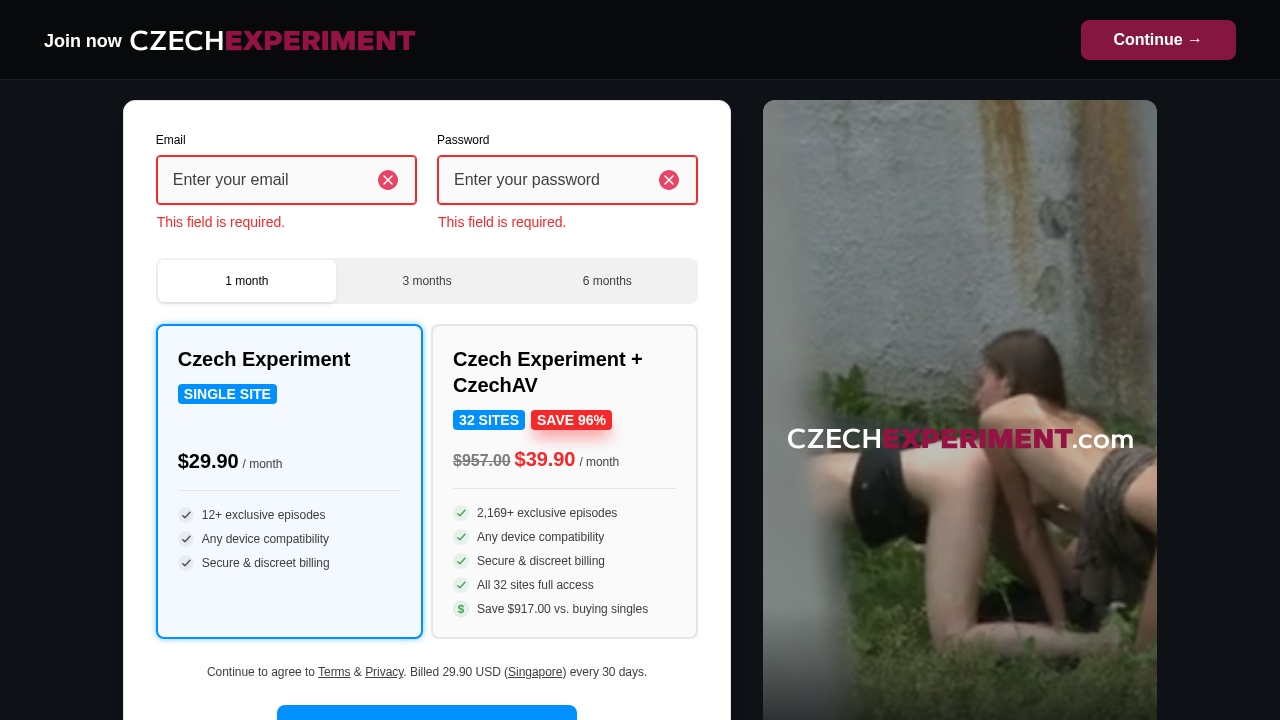 Czech Experiment screenshot