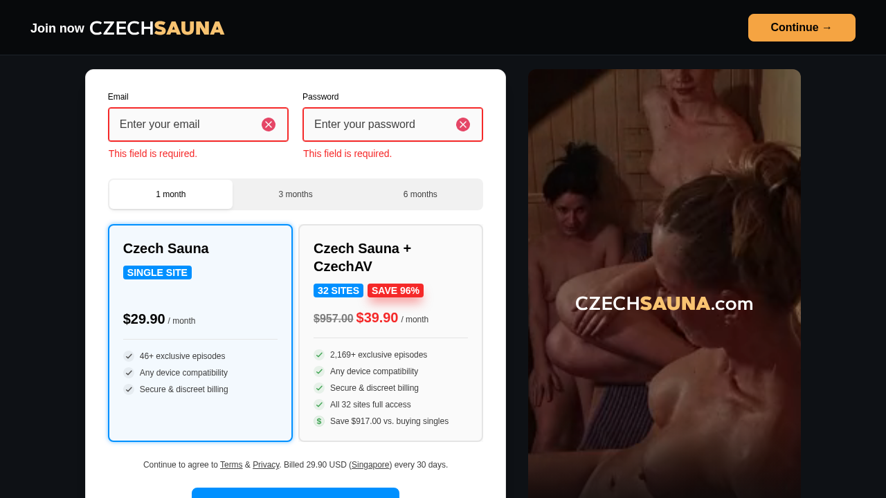 Czech Sauna screenshot