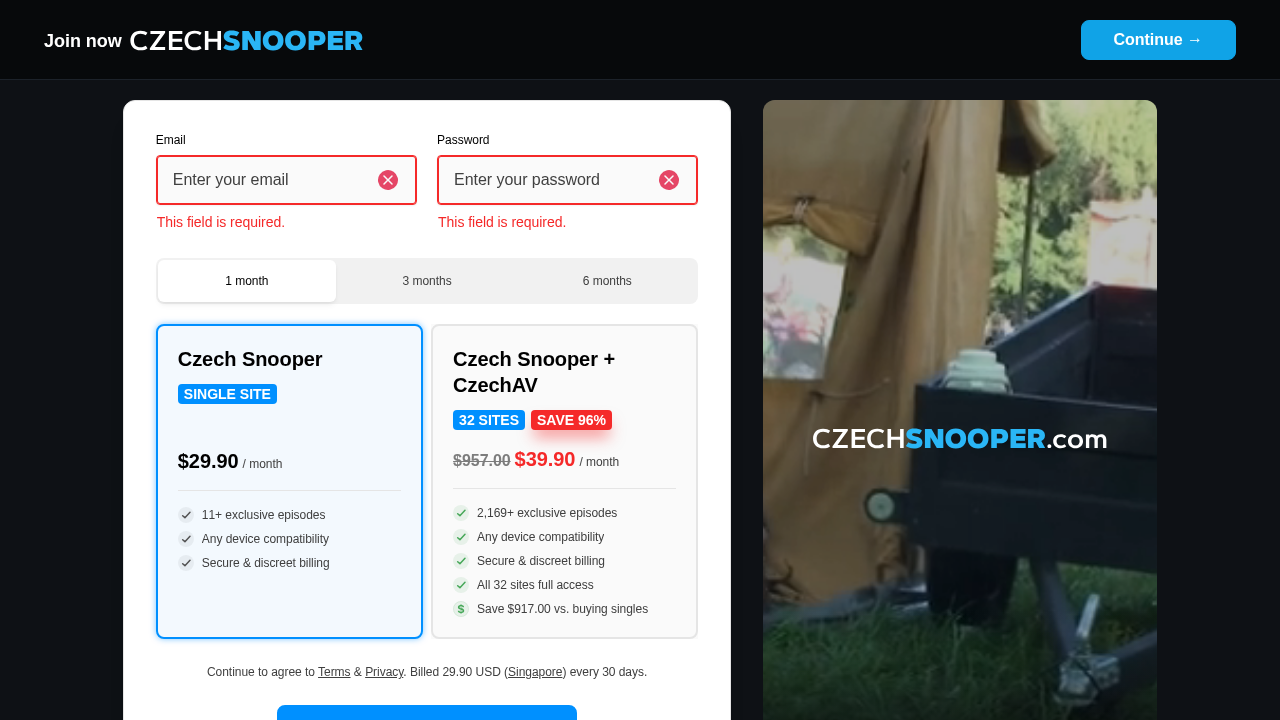 Czech Snooper screenshot