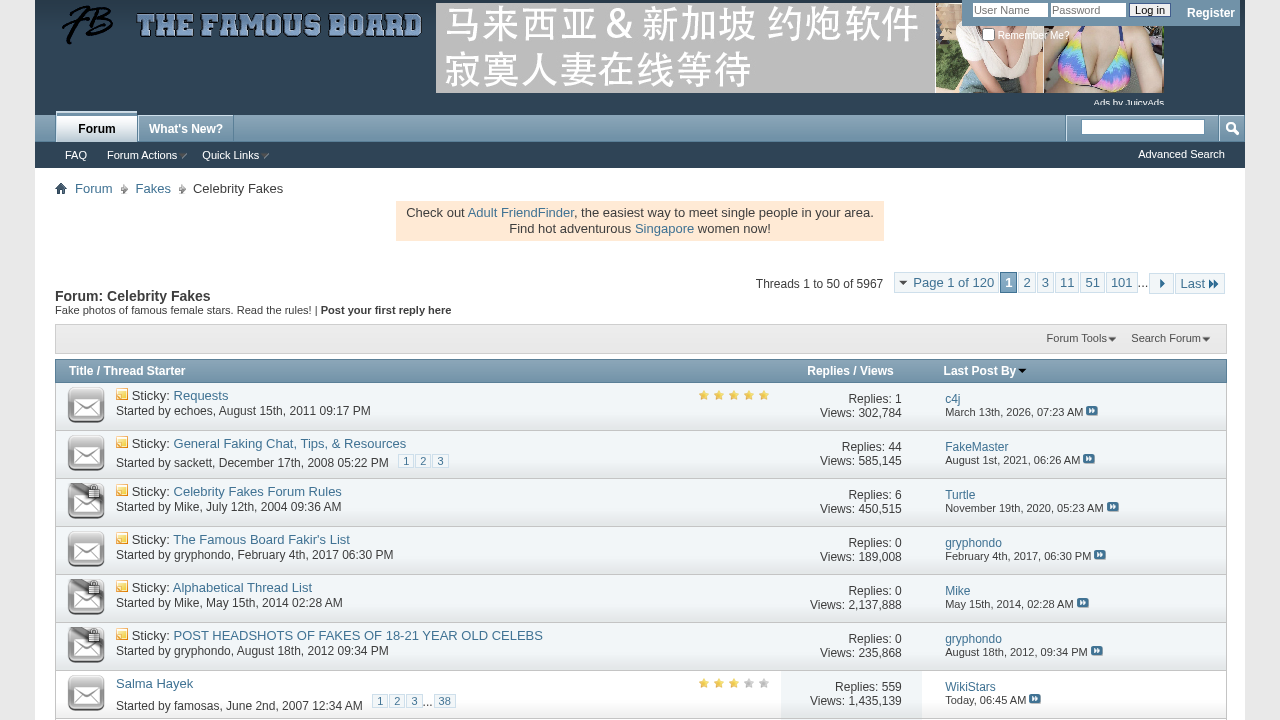 FamousBoard screenshot