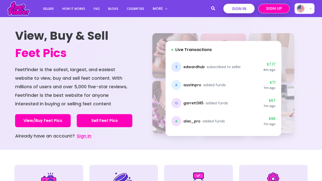 Feet Finder screenshot