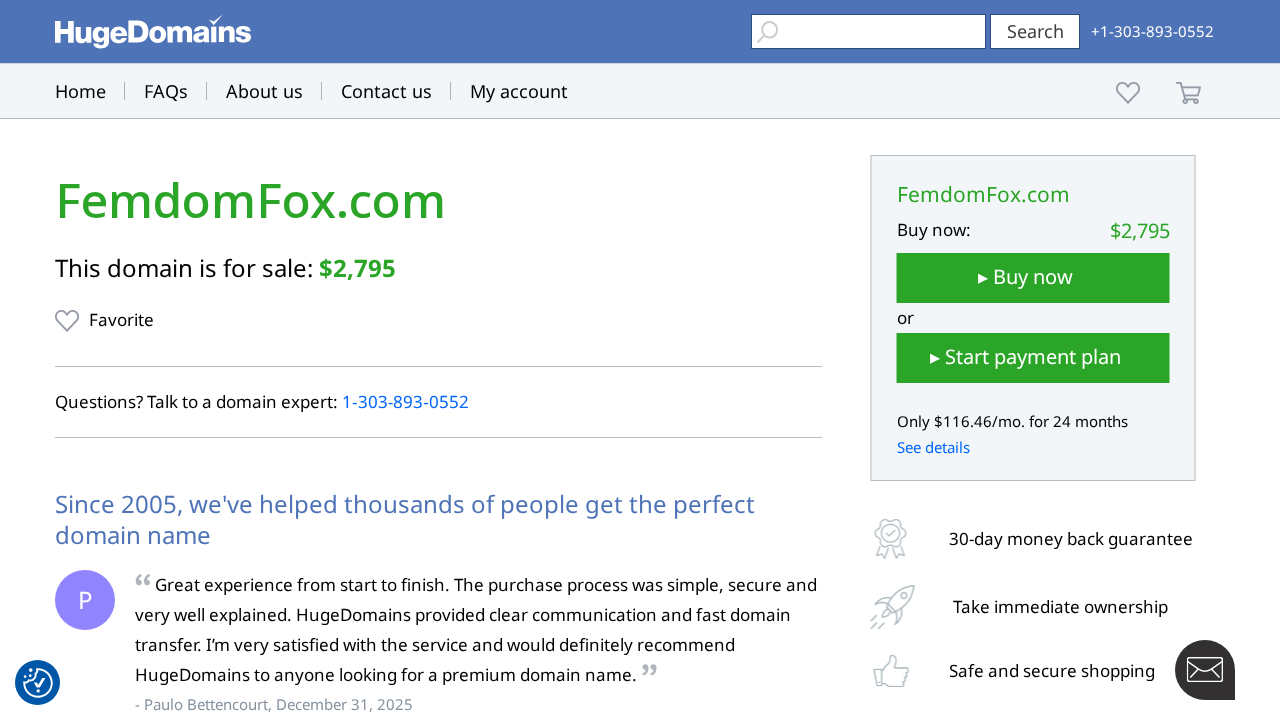 FemdomFox screenshot