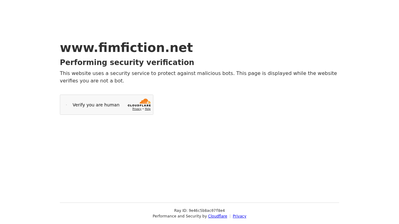 FimFiction screenshot