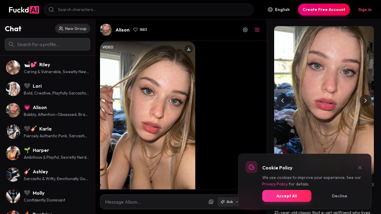Fuckd AI screenshot