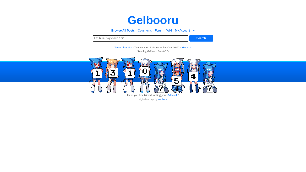 Gelbooru screenshot