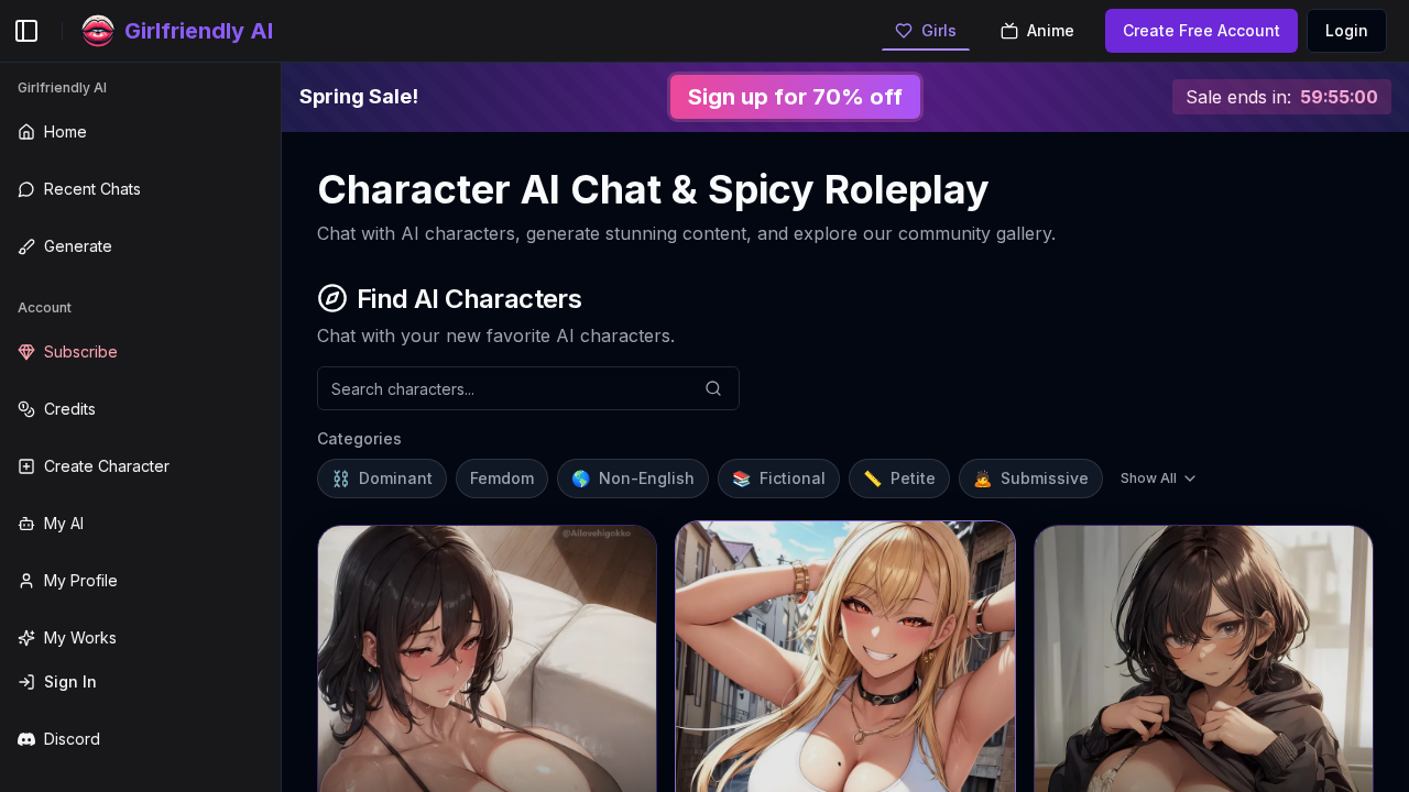 Girlfriendly AI screenshot