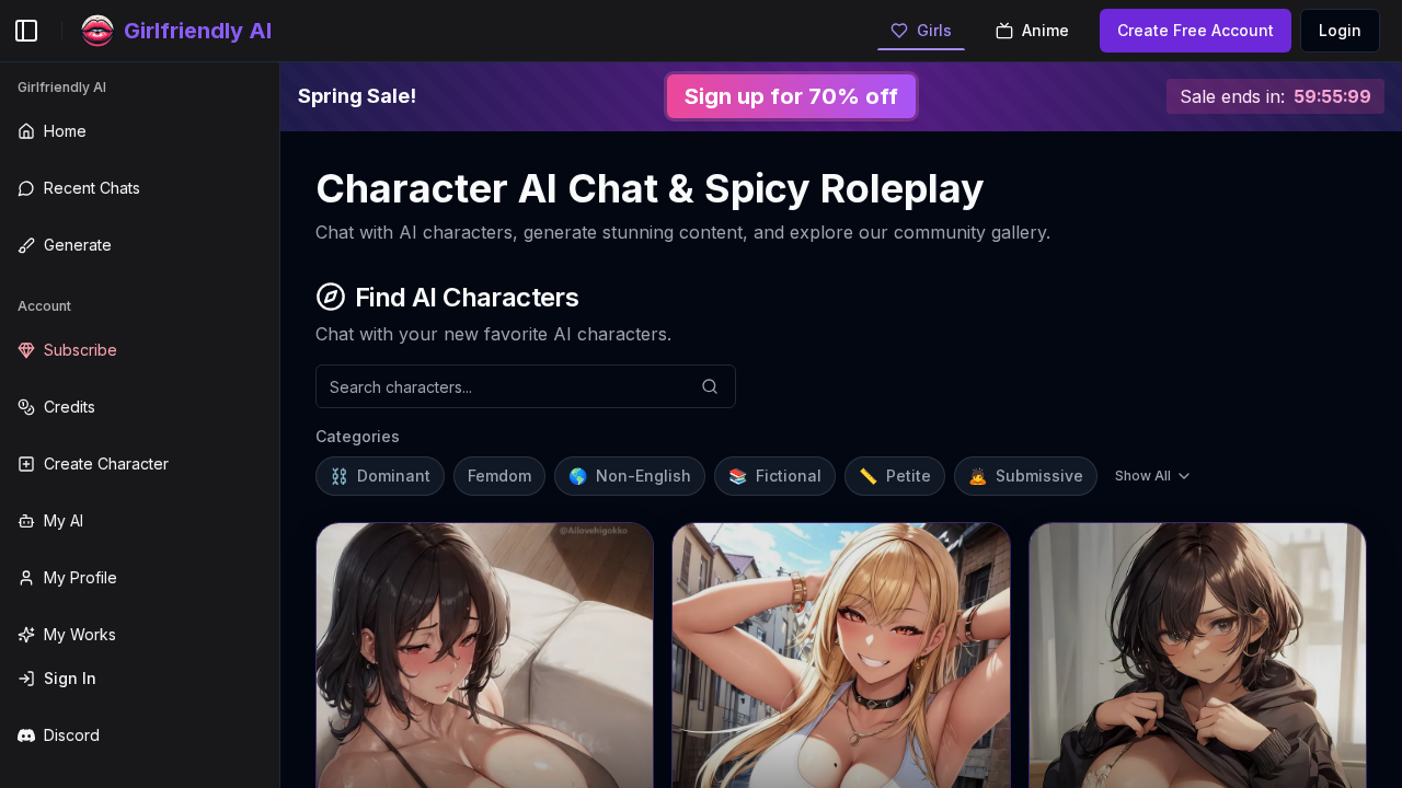 Girlfriendly AI screenshot