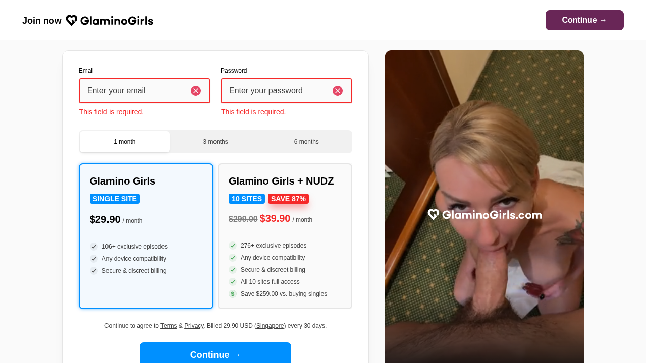 Glamino Girls screenshot