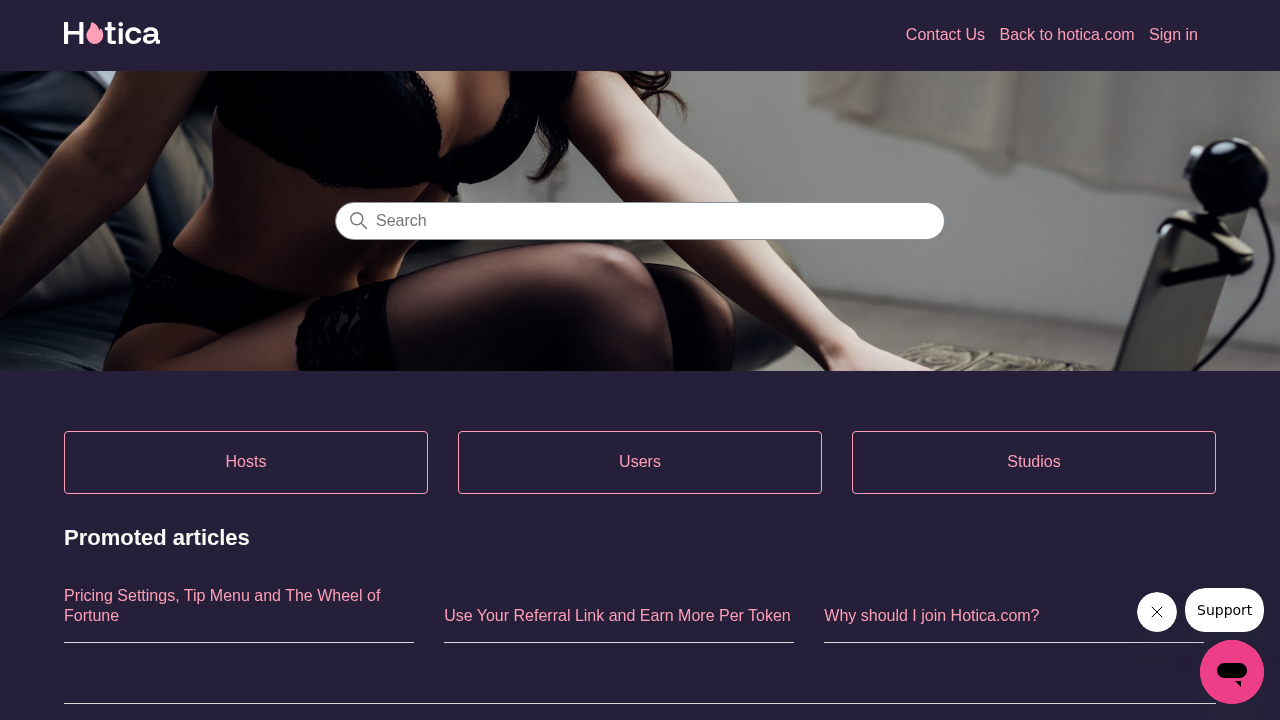 Hotica screenshot