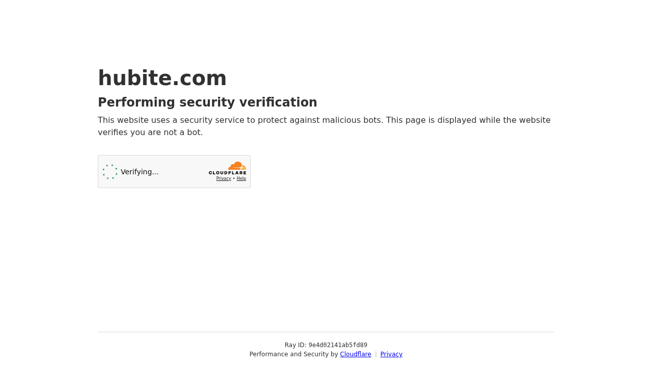 Hubite screenshot