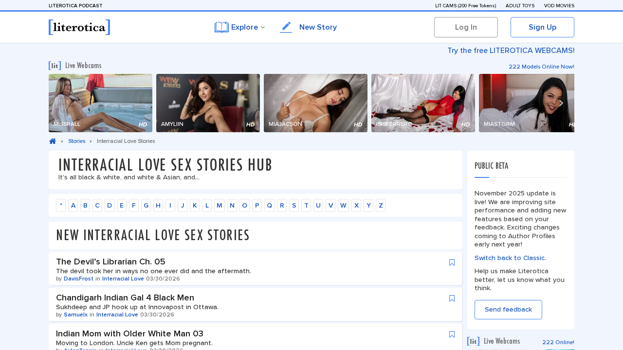 Literotica Interracial Sex Stories screenshot