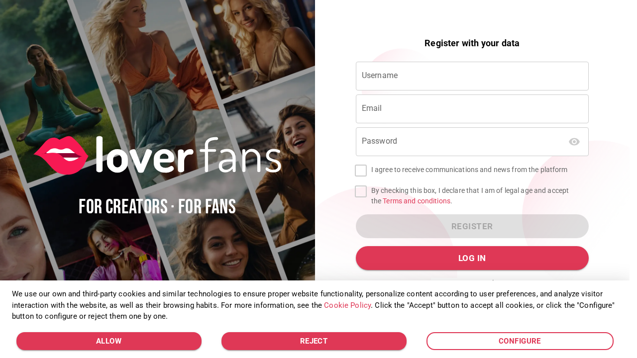 LoverFans screenshot