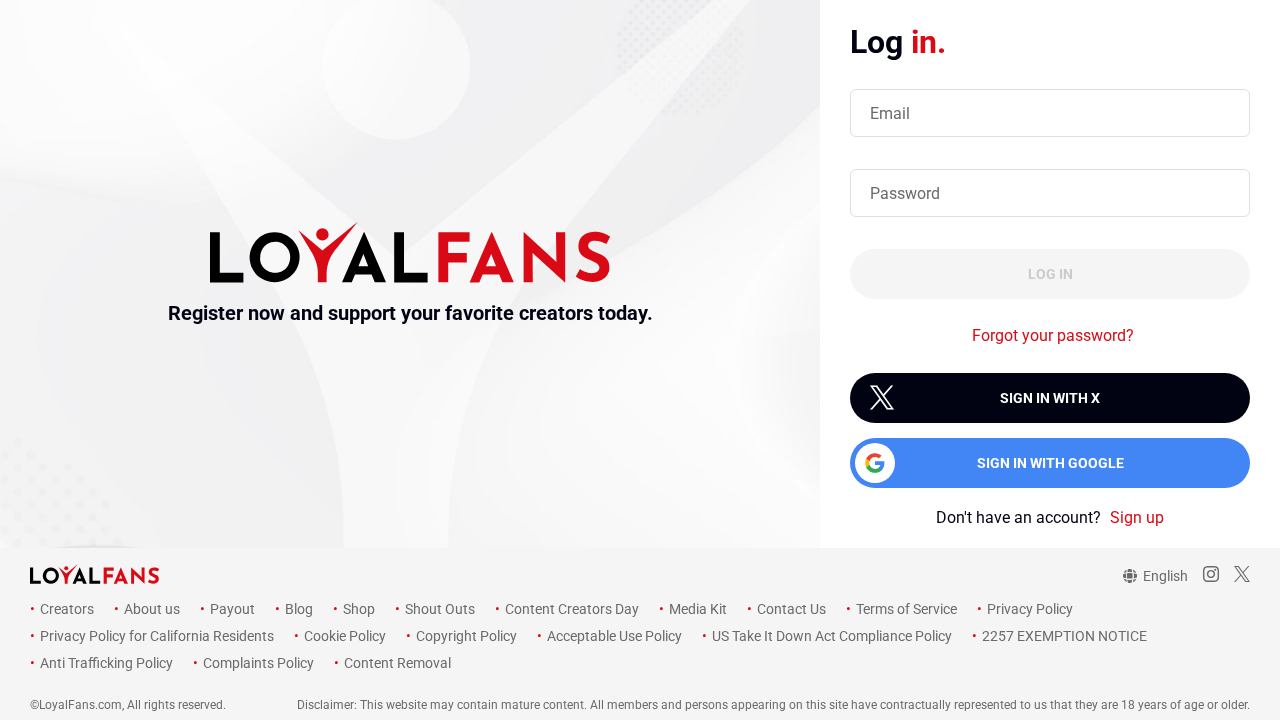 LoyalFans screenshot