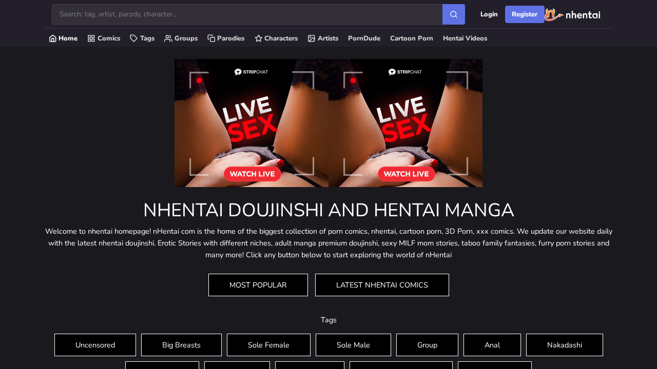 nHentai.com screenshot
