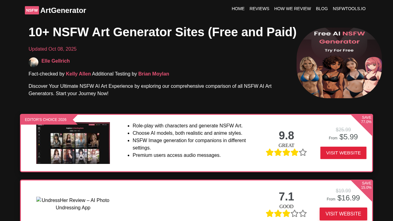 NSFW Art Generator screenshot
