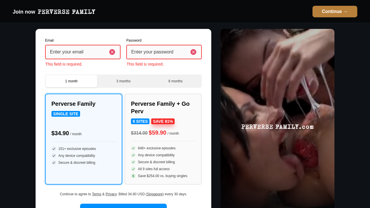 Perverse Family screenshot