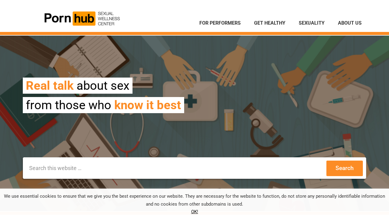 PornHub POV screenshot