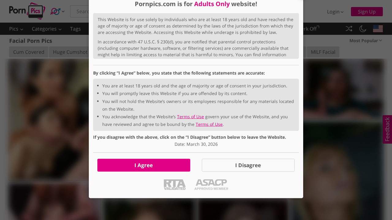 PornPics Facials screenshot