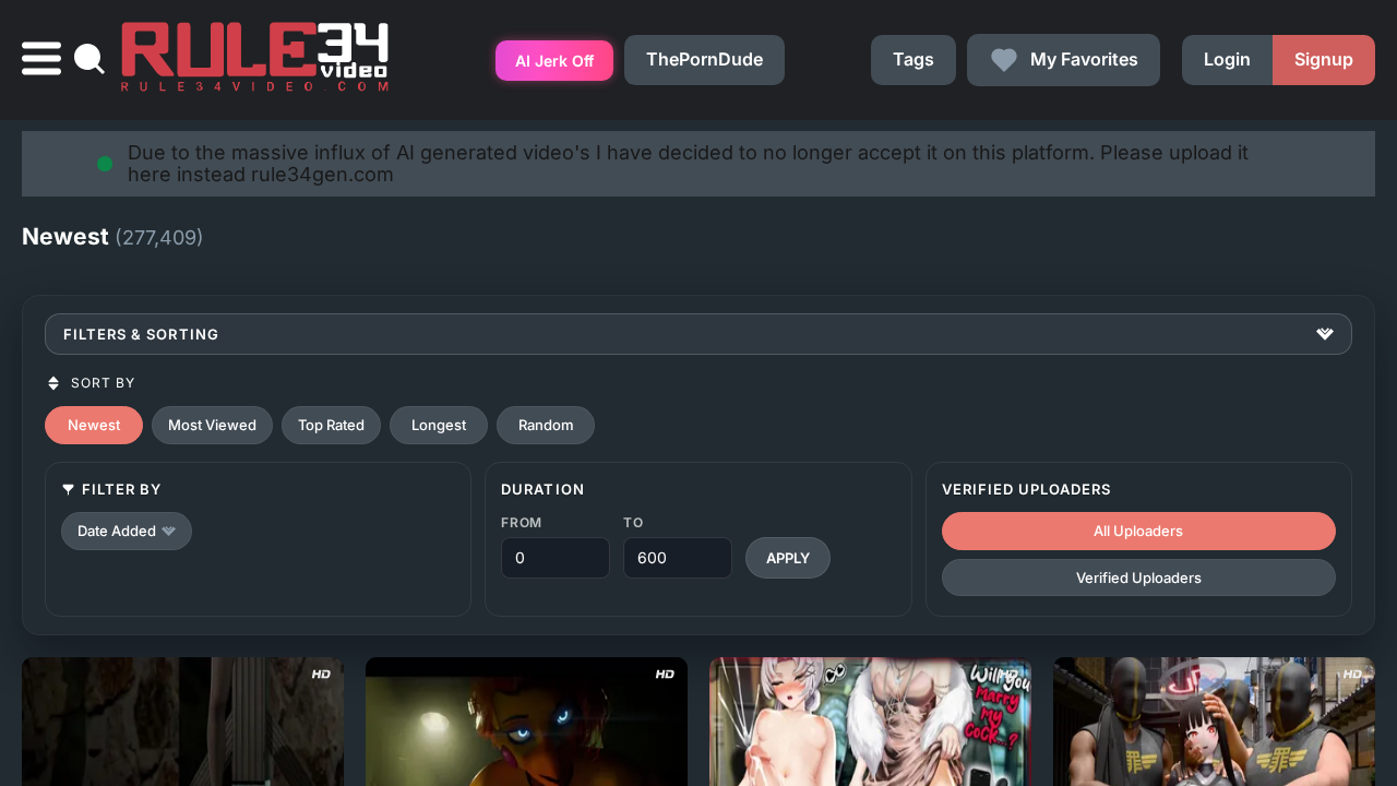 Rule34Video screenshot