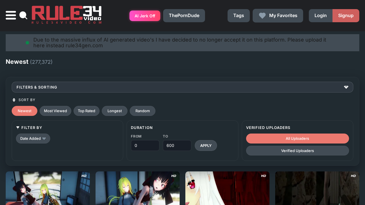 Rule34Video screenshot