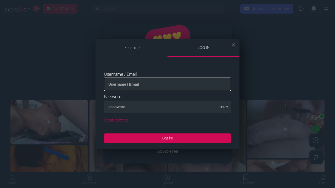 Scrolller Blowjob screenshot