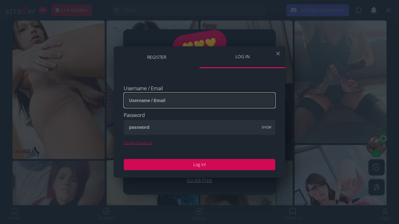 Scrolller Trans screenshot