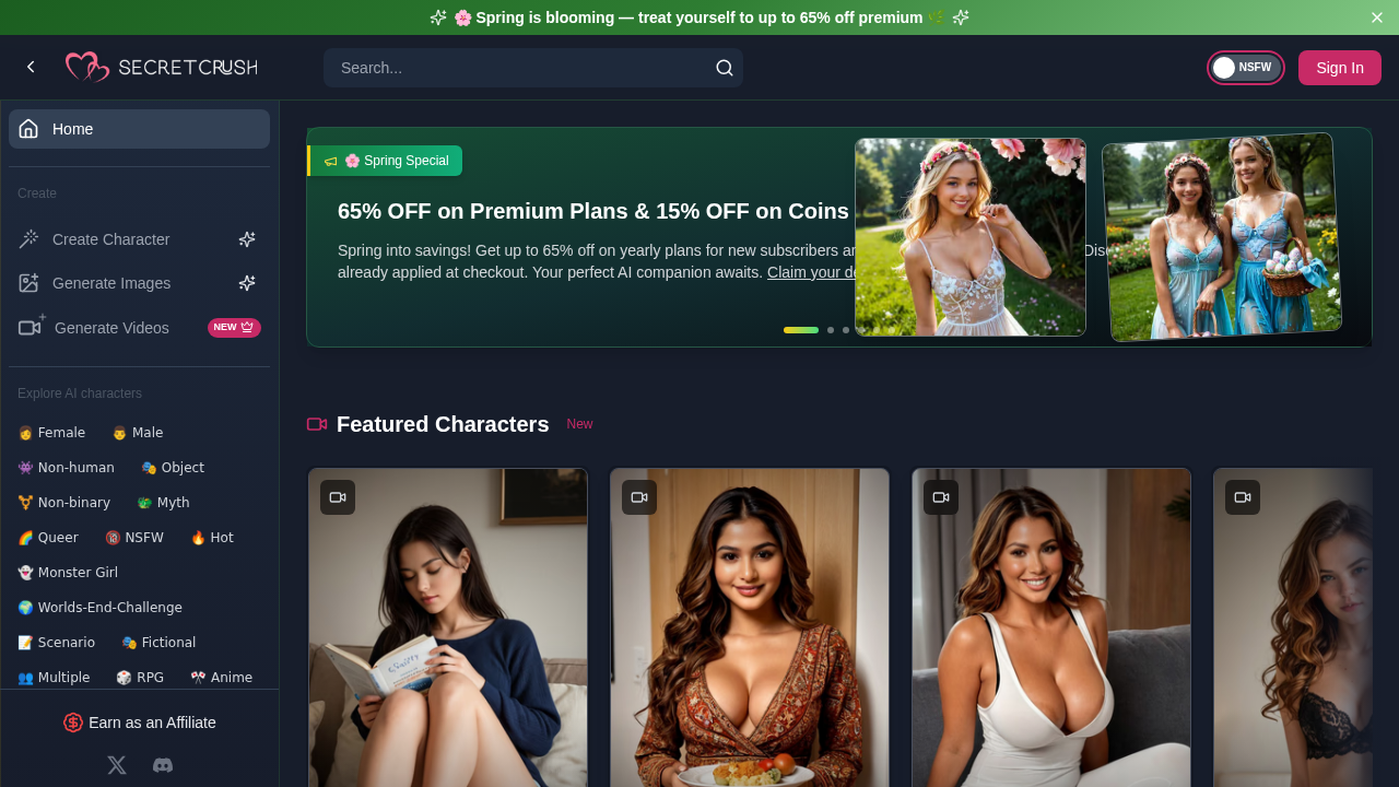 SecretCrush AI screenshot