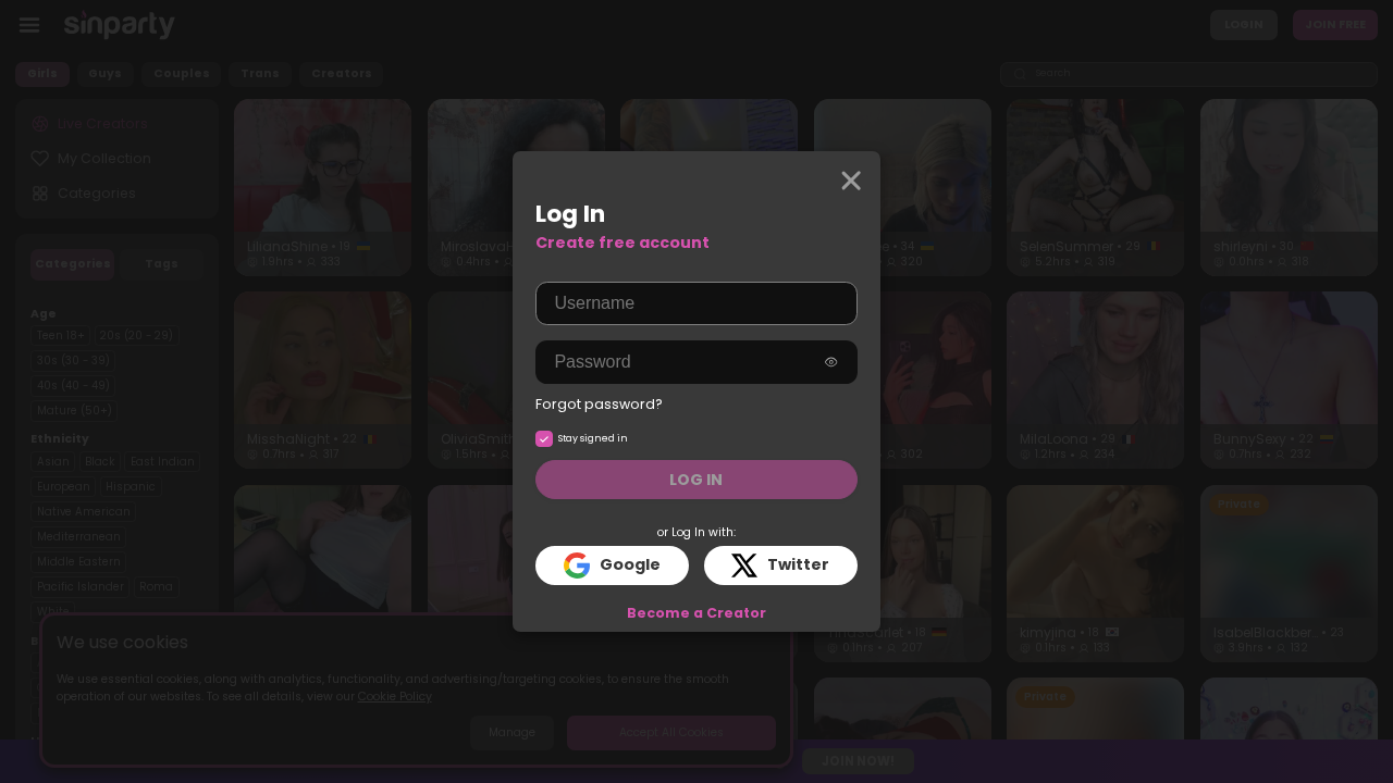 SinParty screenshot