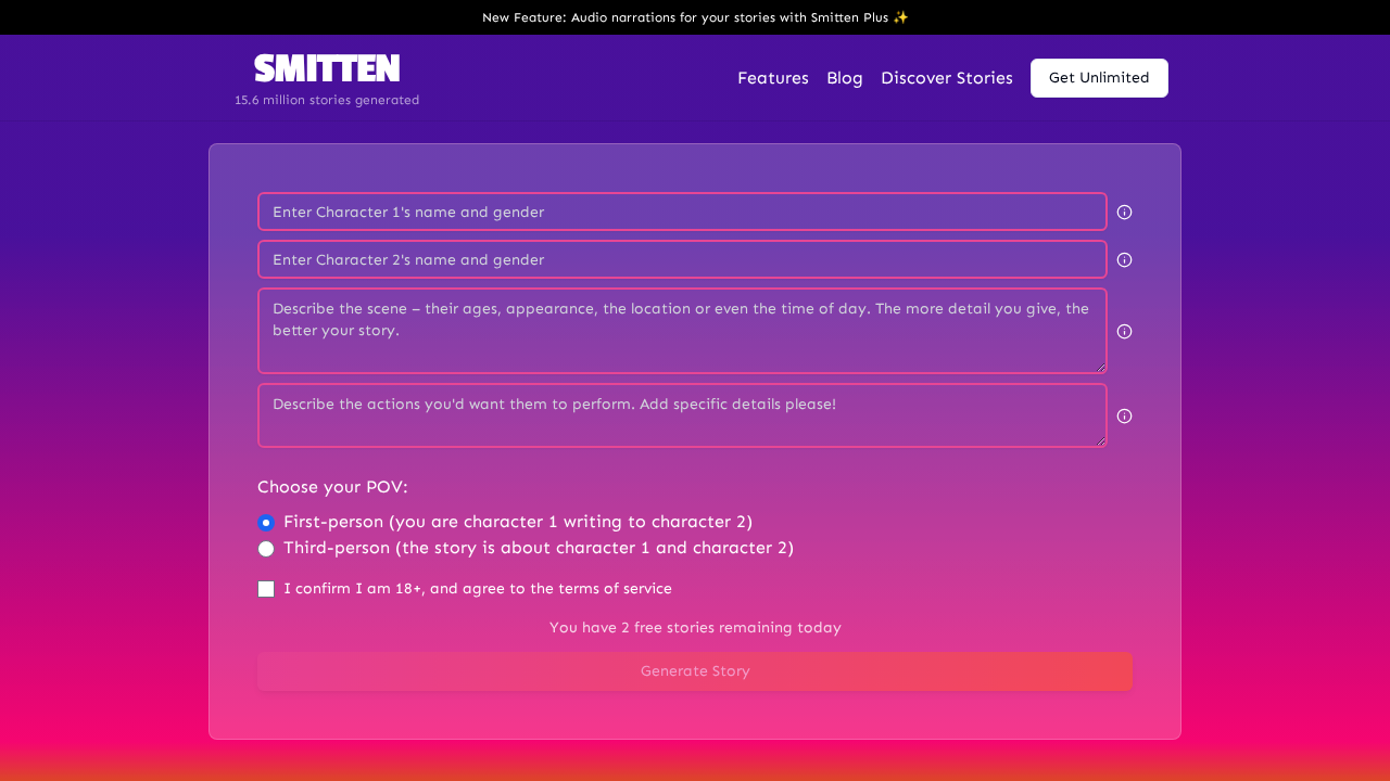 Smitten Stories screenshot