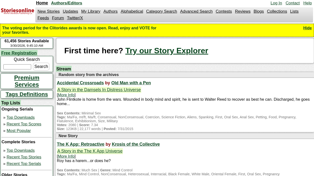 StoriesOnline screenshot