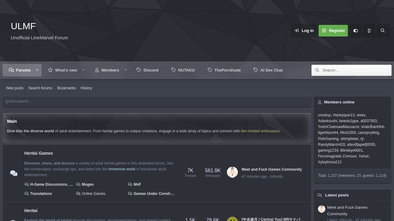 ULMF screenshot