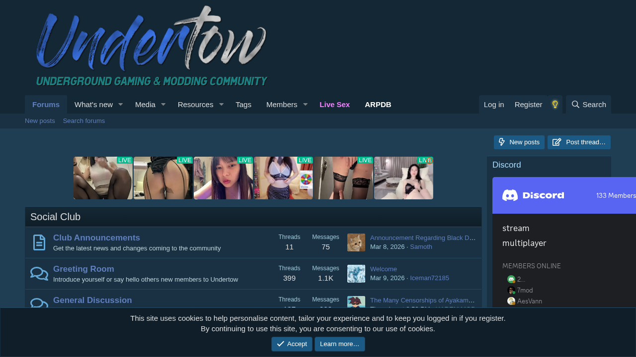 Undertow Club screenshot