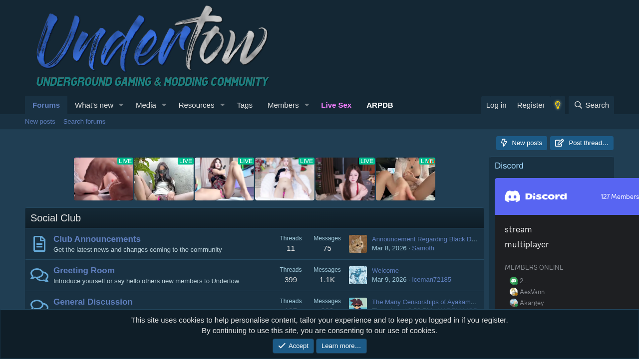 Undertow Club screenshot