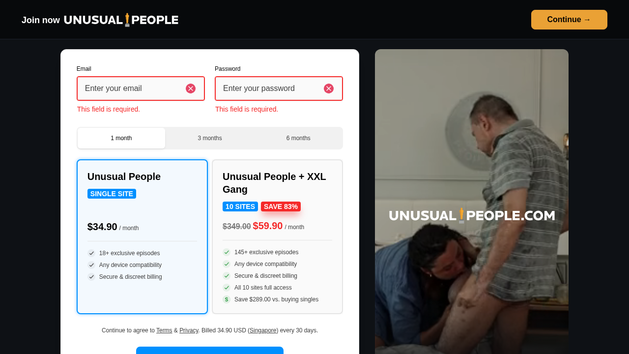 Unusual People screenshot