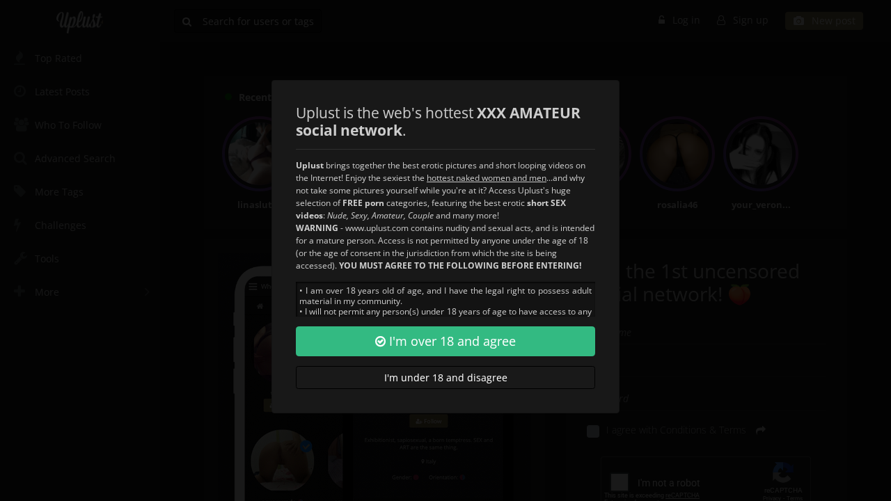 Uplust screenshot