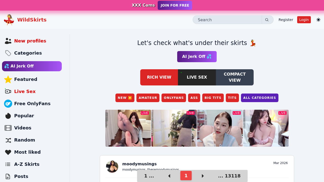 WildSkirts screenshot