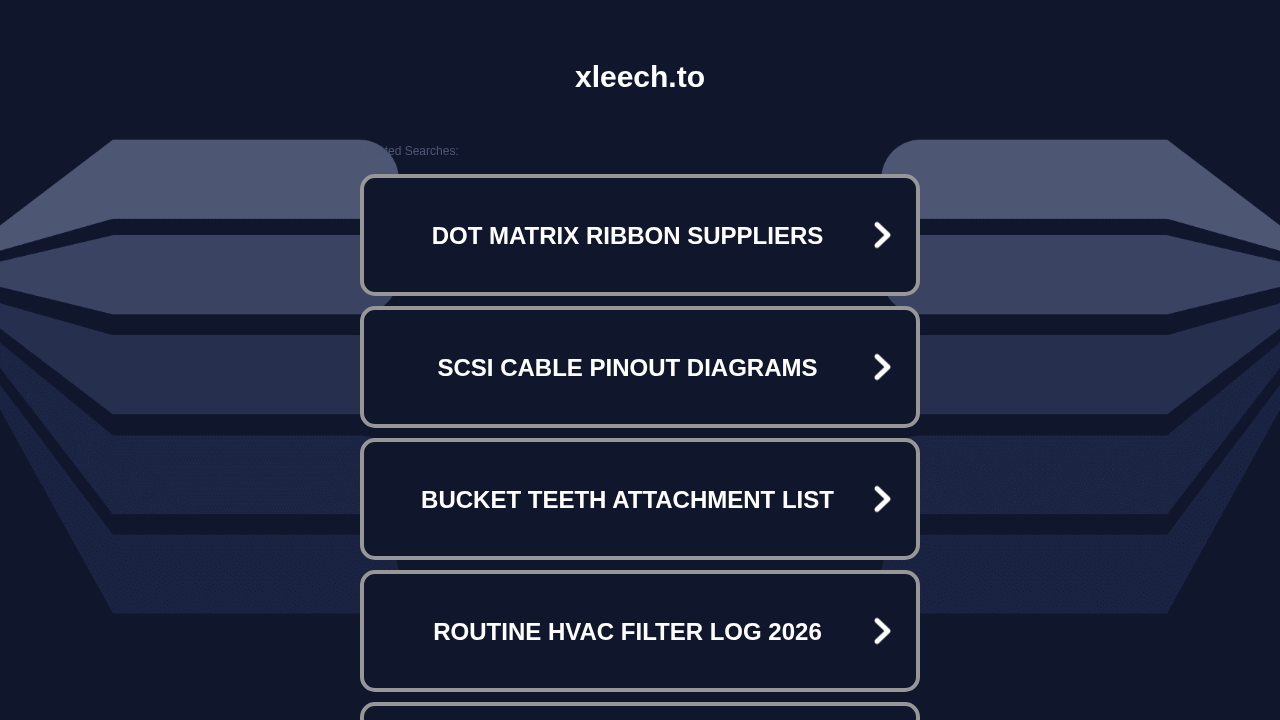 XLeech screenshot